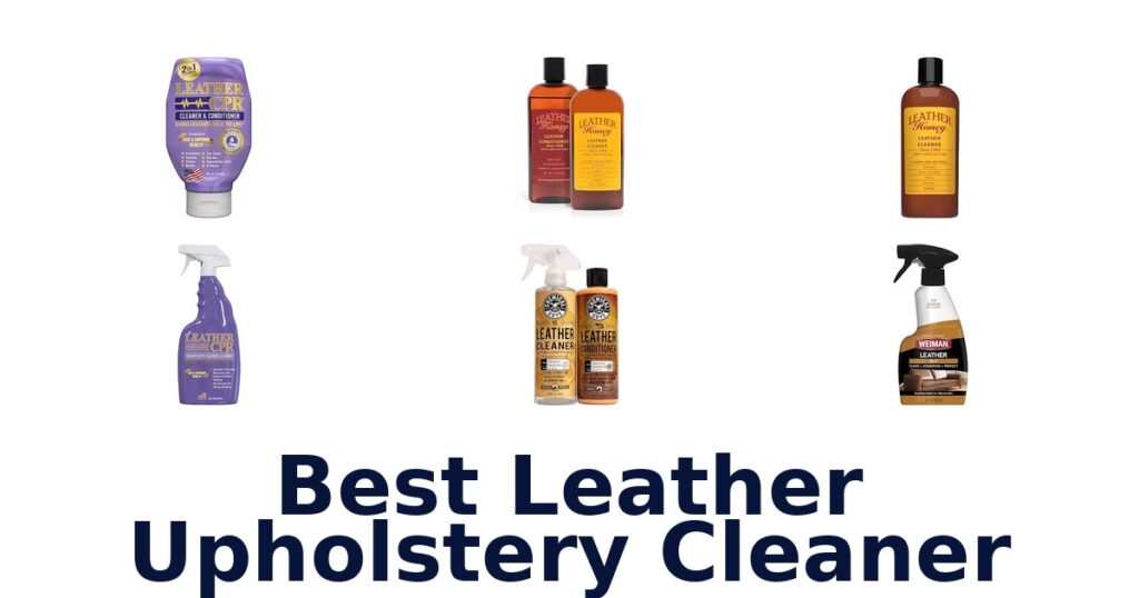 Best Leather Upholstery Cleaner