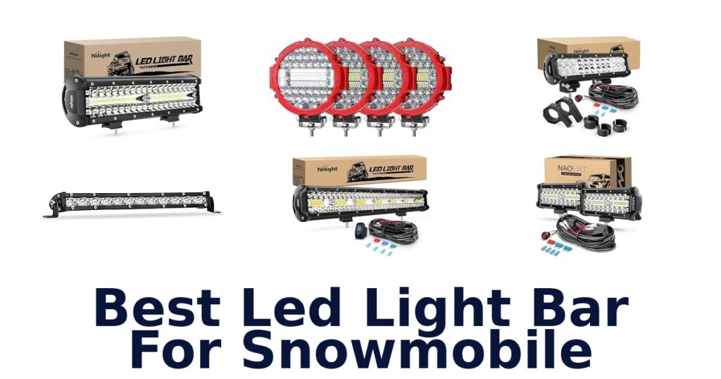 Best Led Light Bar For Snowmobile
