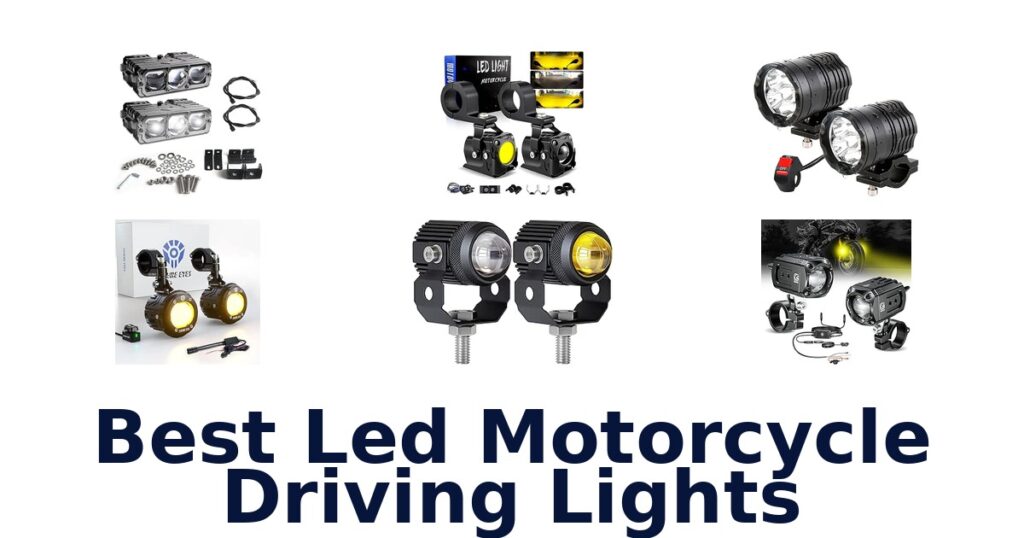 Best Led Motorcycle Driving Lights