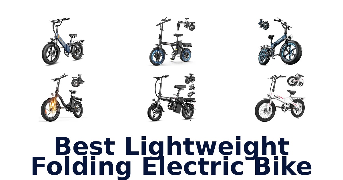Best Lightweight Folding Electric Bike
