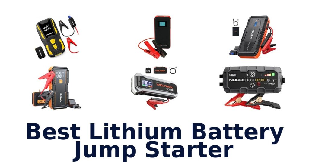 Best Lithium Battery Jump Starter