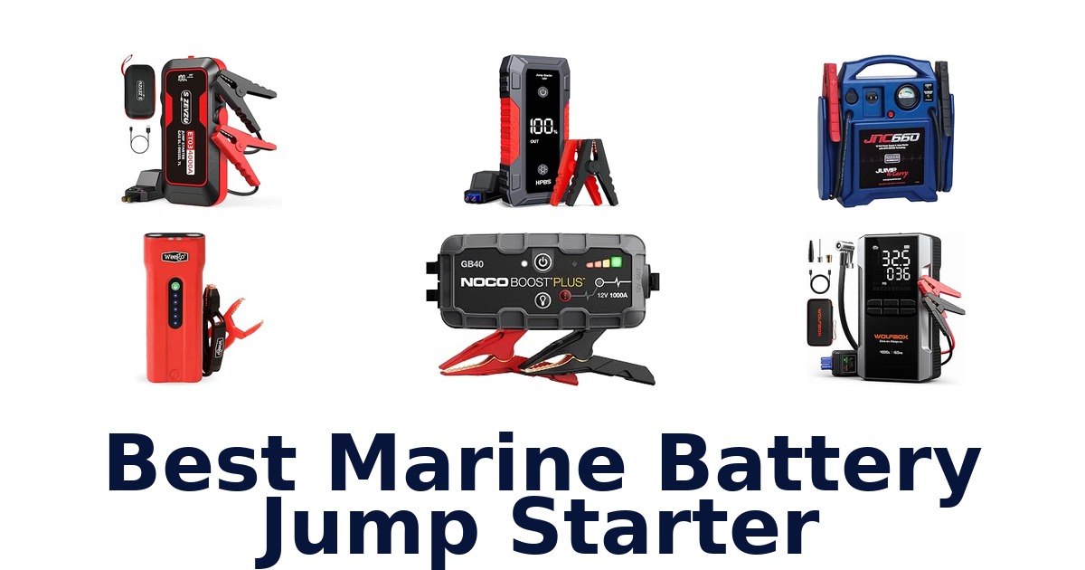 Best Marine Battery Jump Starter
