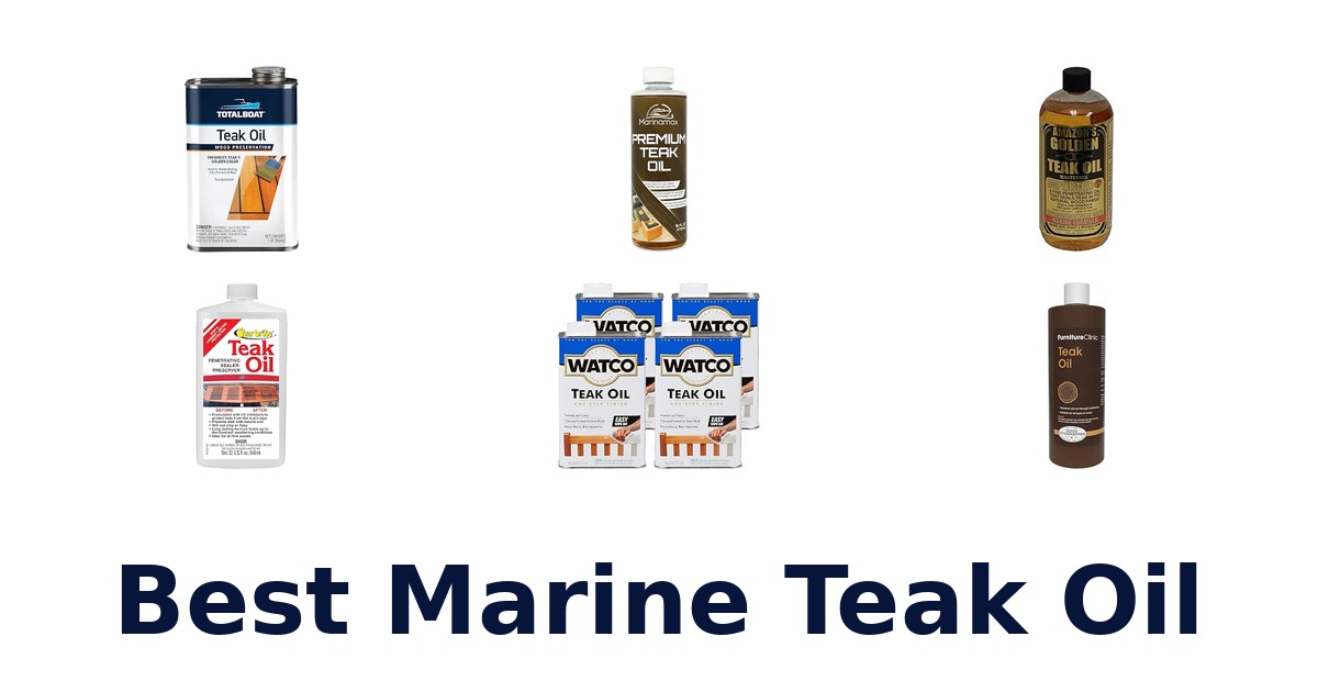 Best Marine Teak Oil