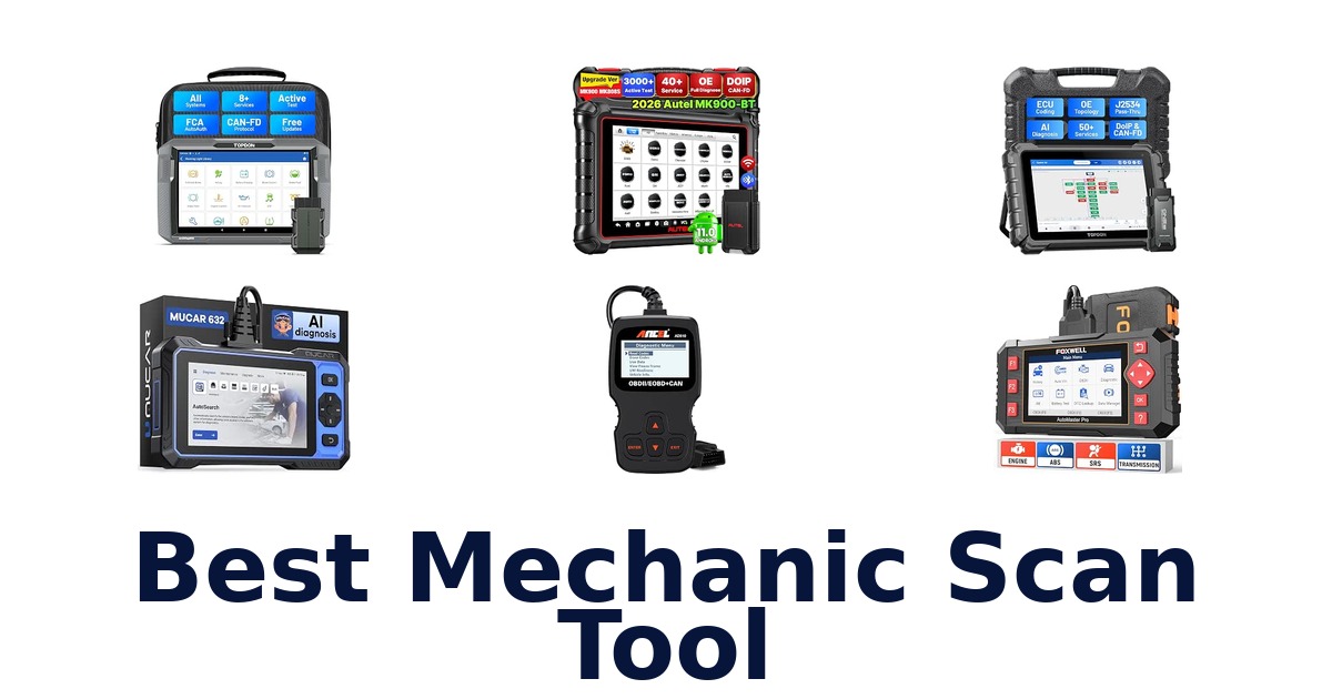 Best Mechanic Scan Tool