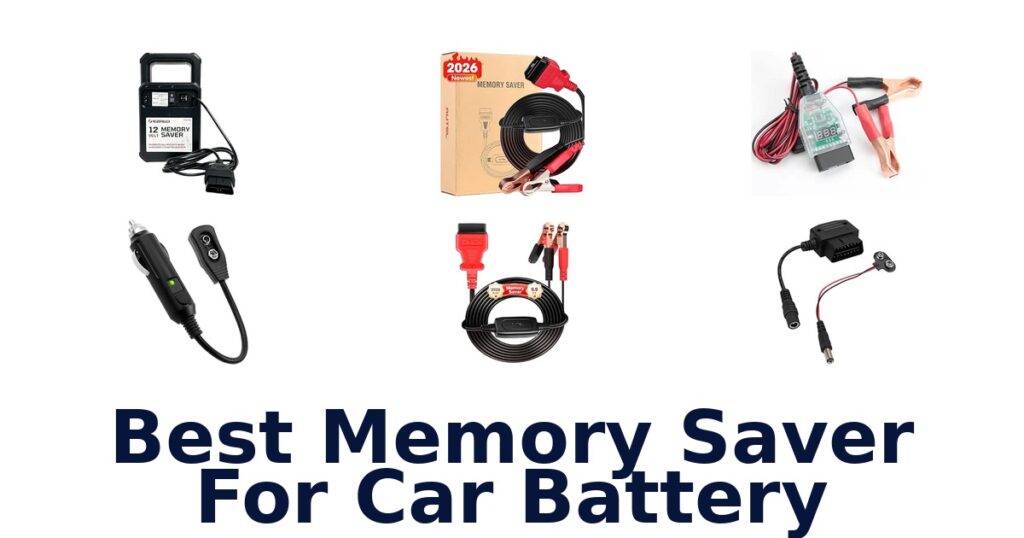 Best Memory Saver For Car Battery