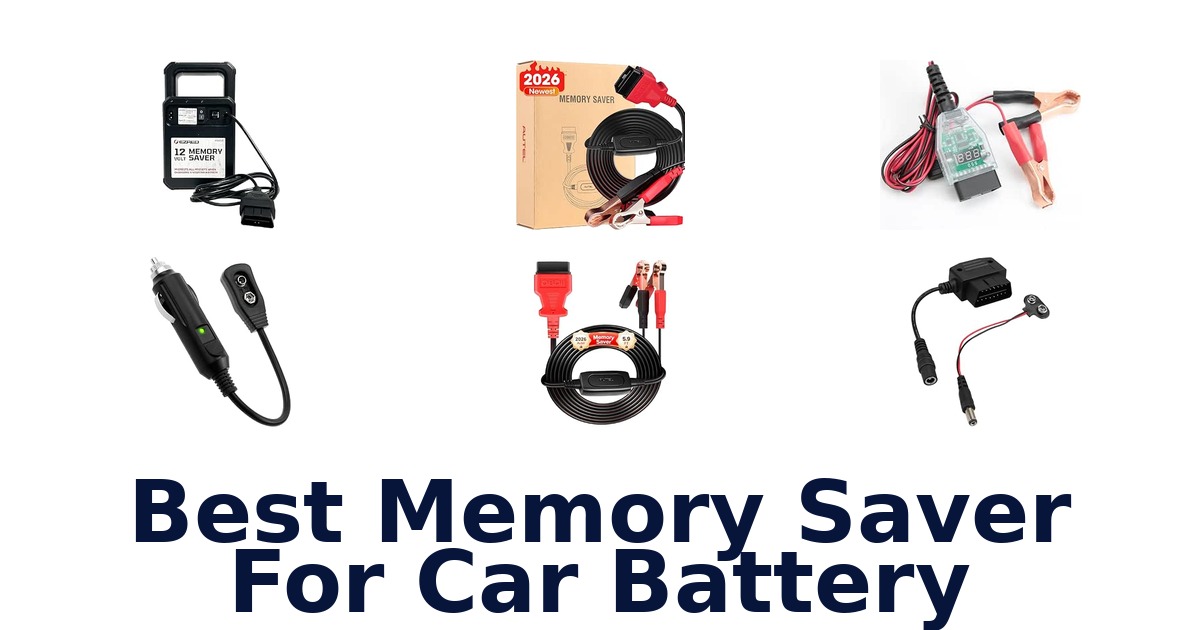 Best Memory Saver For Car Battery