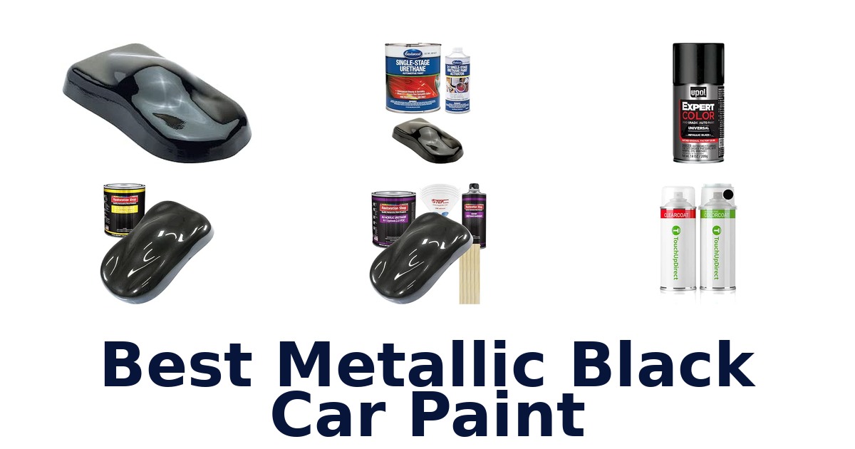 Best Metallic Black Car Paint
