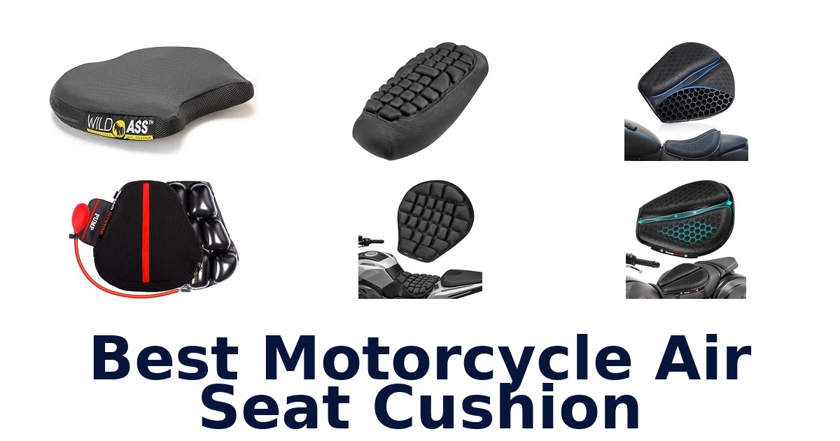 Best Motorcycle Air Seat Cushion