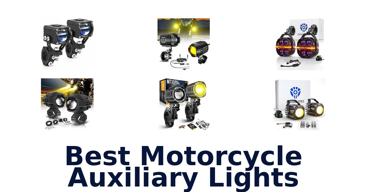 Best Motorcycle Auxiliary Lights