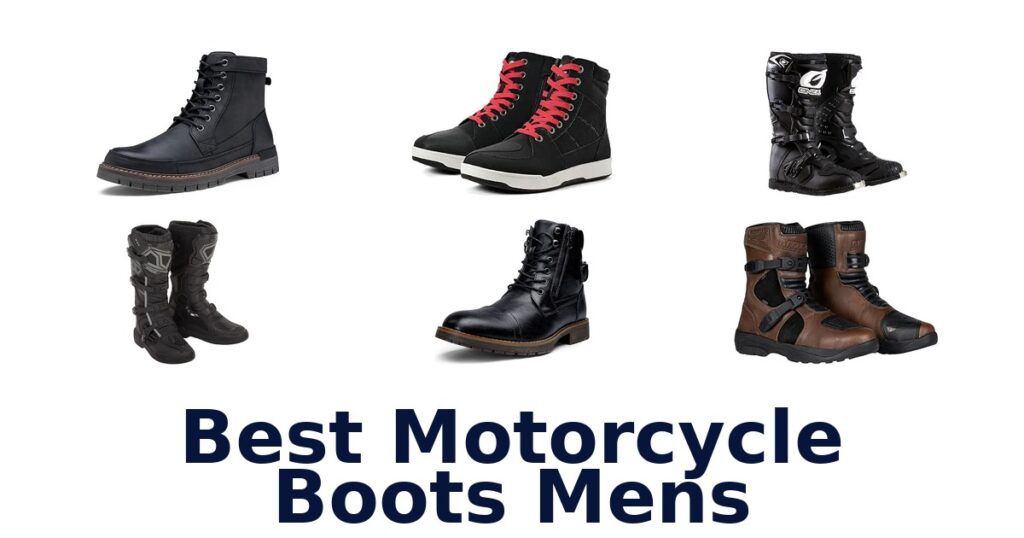 Best Motorcycle Boots Mens