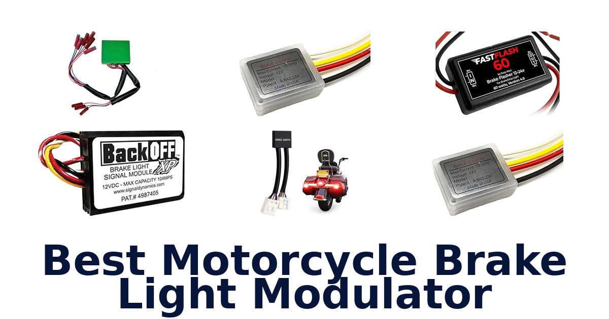 Best Motorcycle Brake Light Modulator