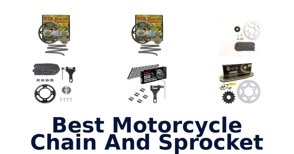 Best Motorcycle Chain And Sprocket