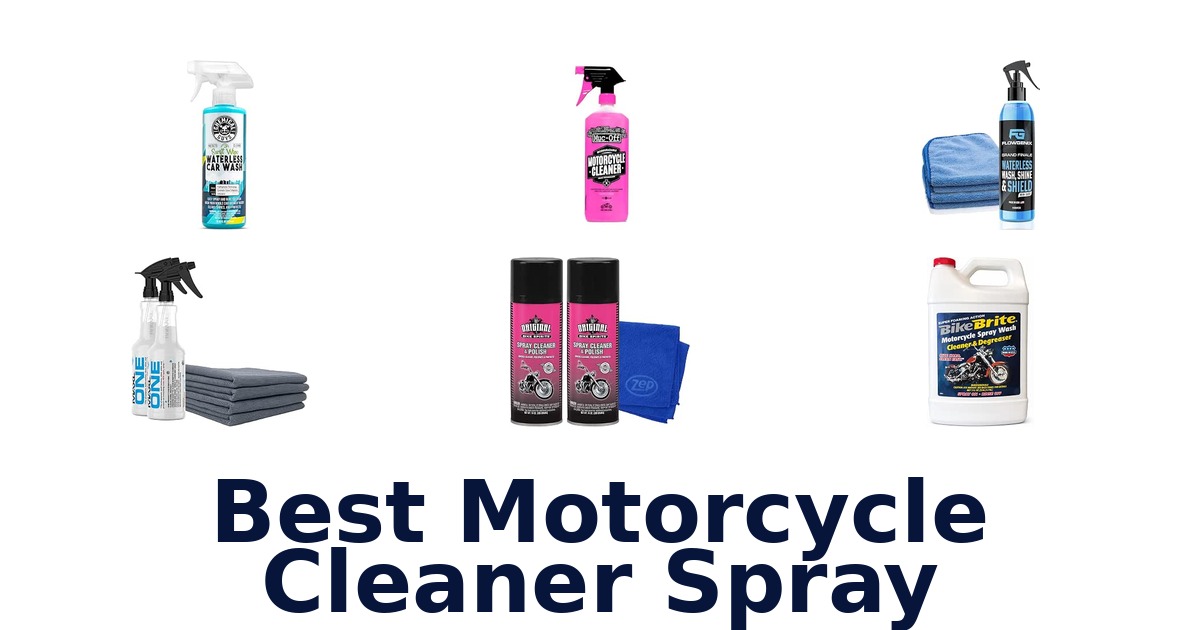 Best Motorcycle Cleaner Spray