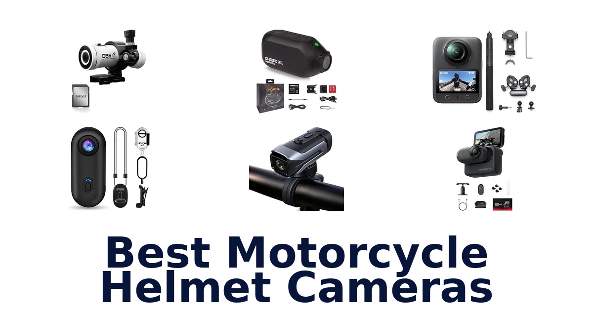 Best Motorcycle Helmet Cameras