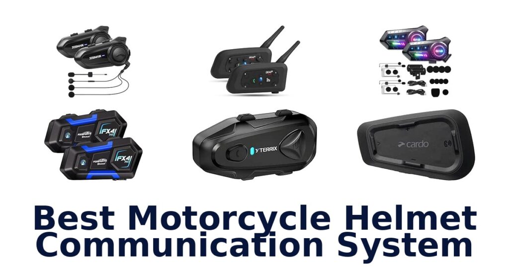 Best Motorcycle Helmet Communication System