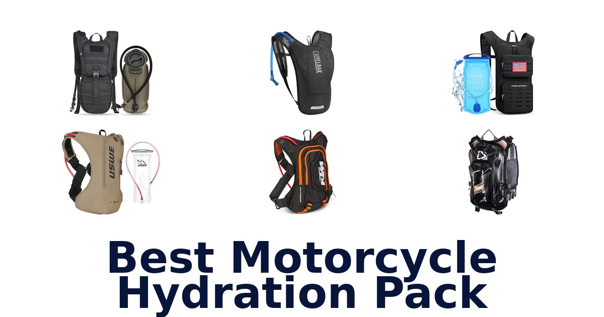 Best Motorcycle Hydration Pack