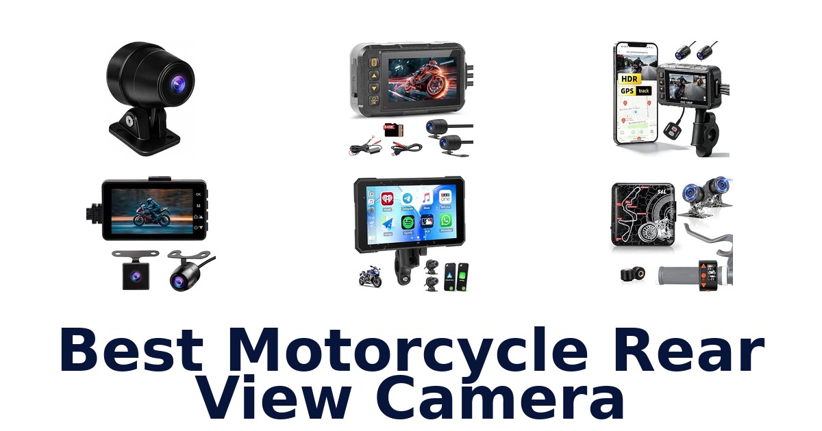 Best Motorcycle Rear View Camera