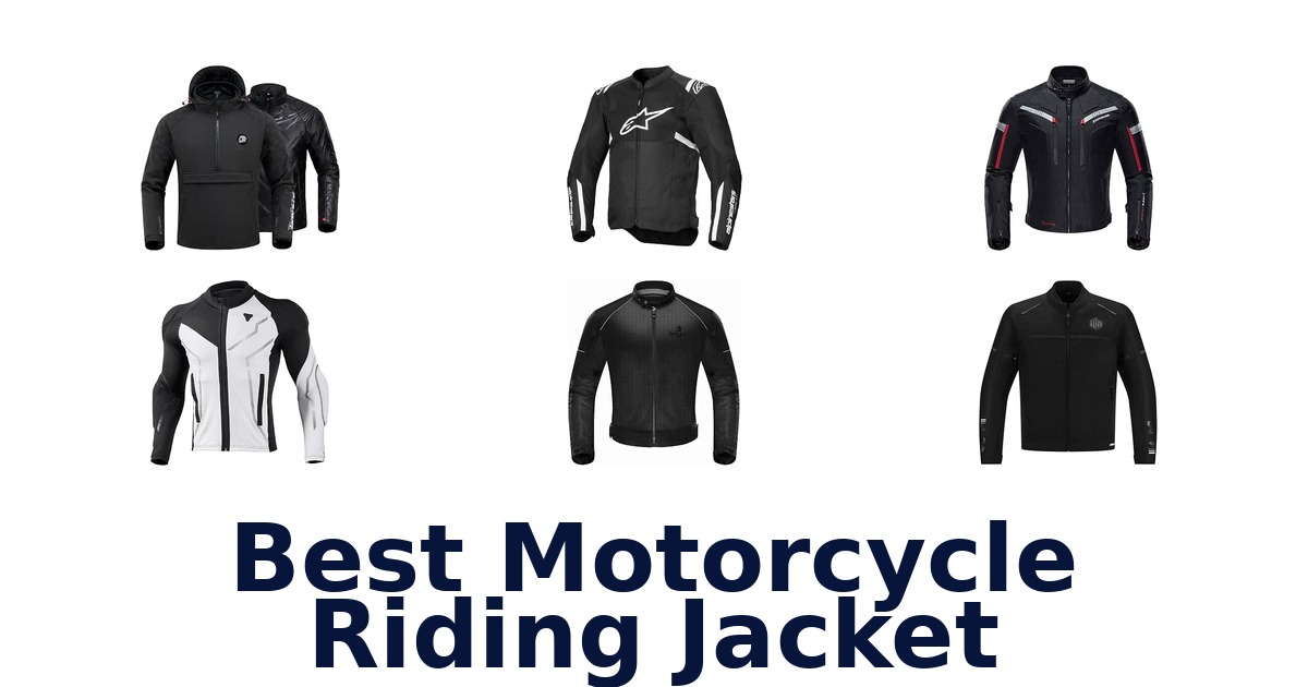Best Motorcycle Riding Jacket