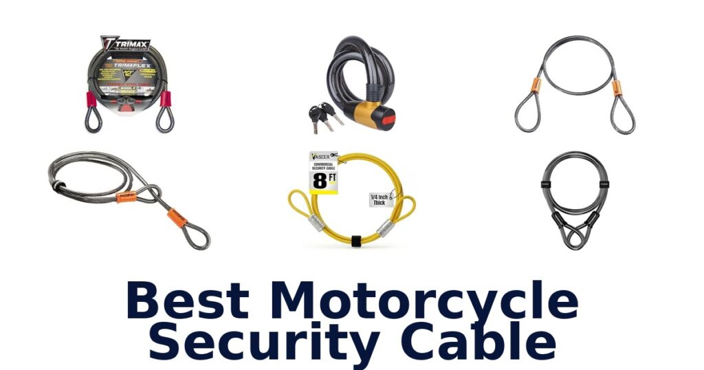 Best Motorcycle Security Cable