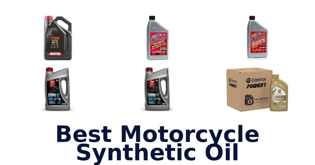 Best Motorcycle Synthetic Oil
