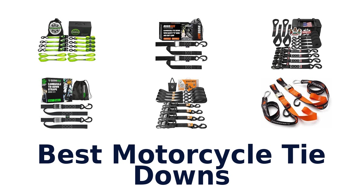 Best Motorcycle Tie Downs