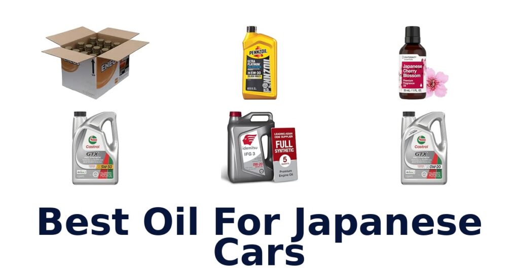 Best Oil For Japanese Cars