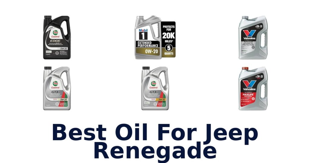 Best Oil For Jeep Renegade