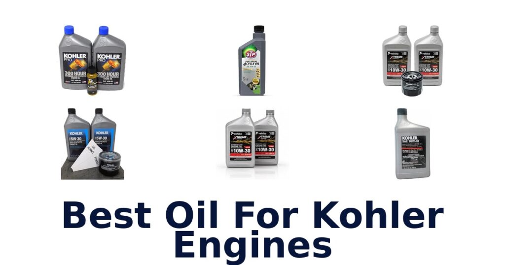 Best Oil For Kohler Engines