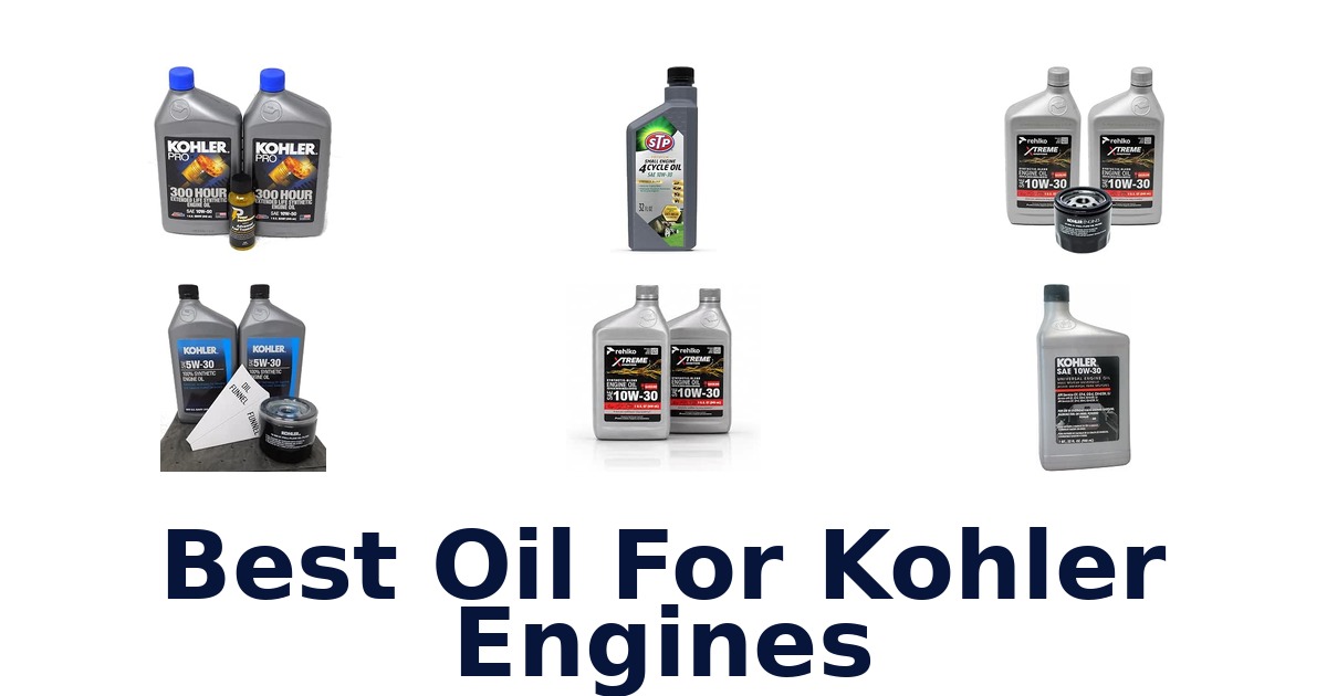 Best Oil For Kohler Engines
