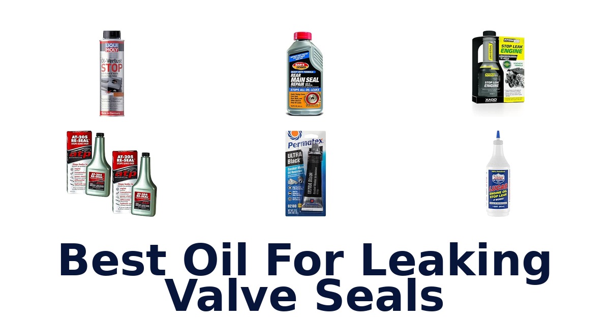 Best Oil For Leaking Valve Seals