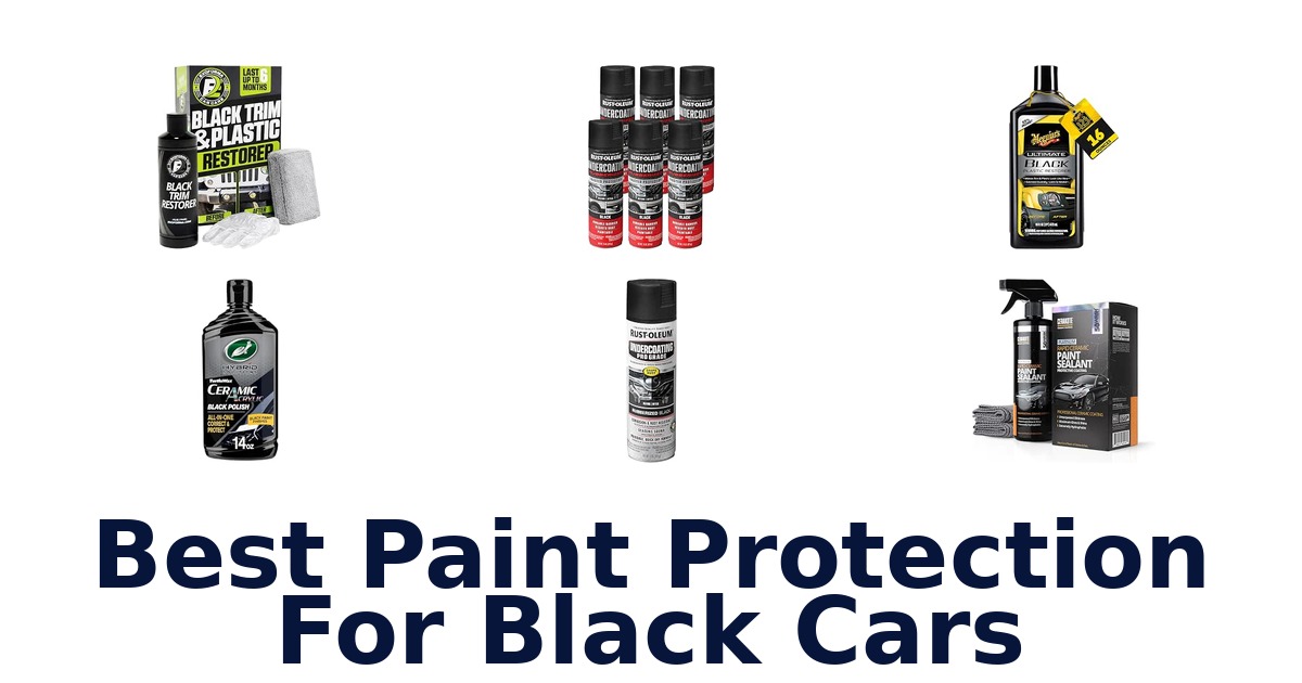 Best Paint Protection For Black Cars
