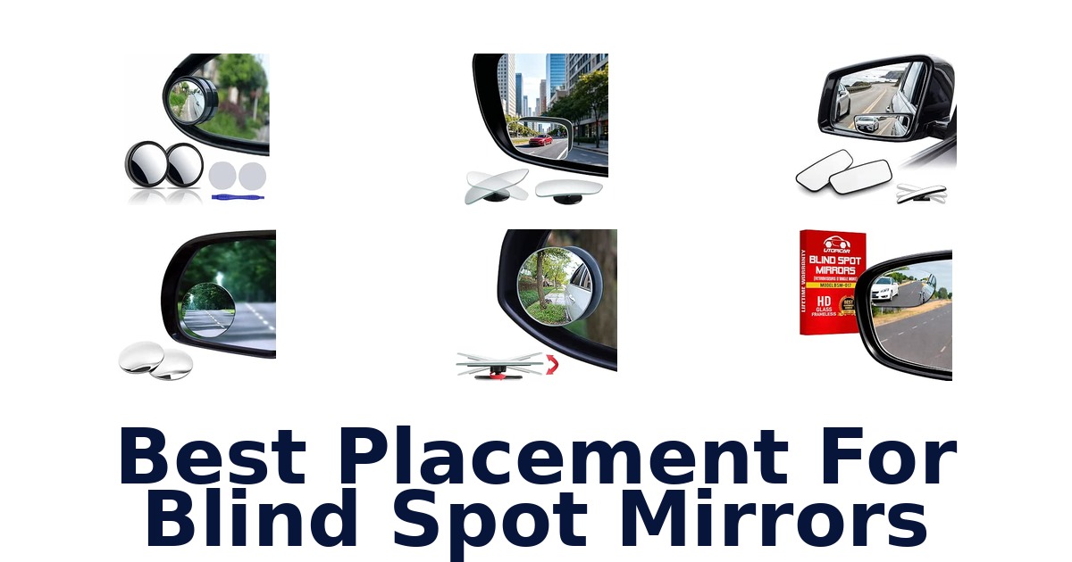 Best Placement For Blind Spot Mirrors