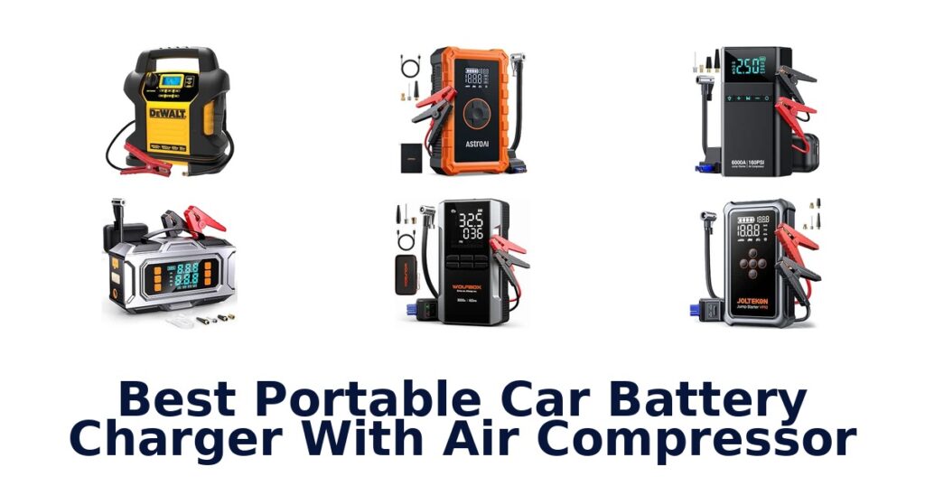Best Portable Car Battery Charger With Air Compressor