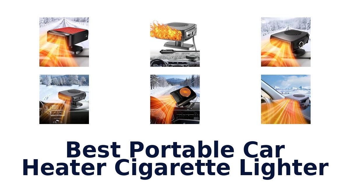 Best Portable Car Heater Cigarette Lighter
