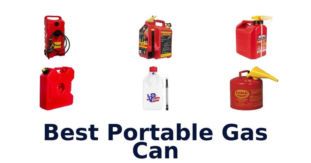 Best Portable Gas Can