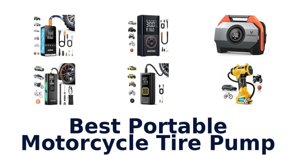 Best Portable Motorcycle Tire Pump