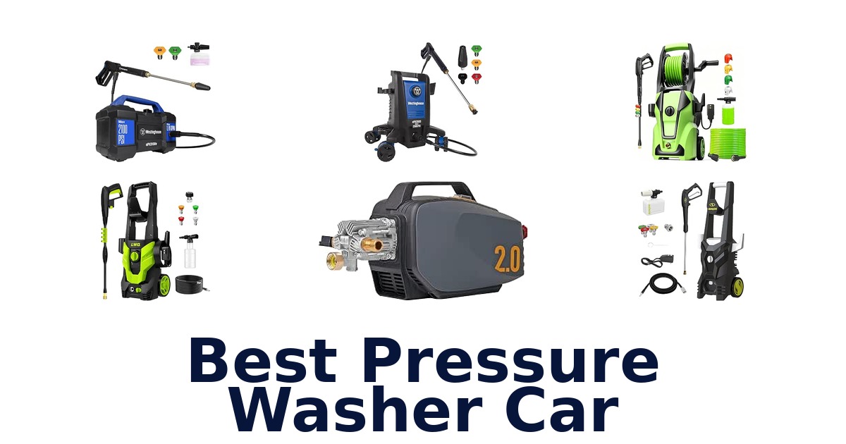 Best Pressure Washer Car