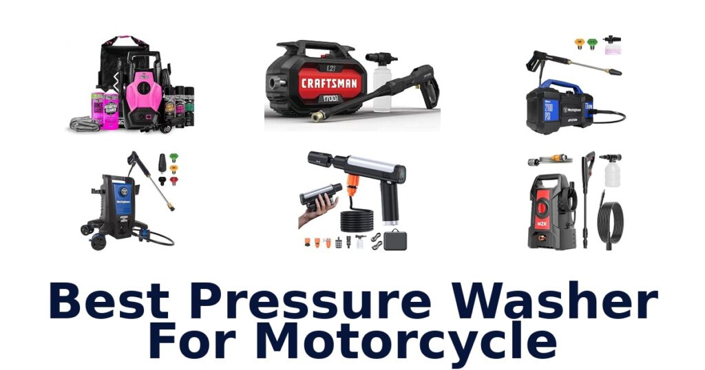 Best Pressure Washer For Motorcycle