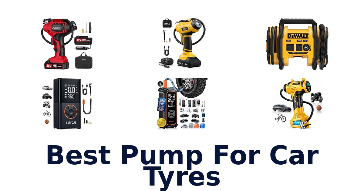 Best Pump For Car Tyres