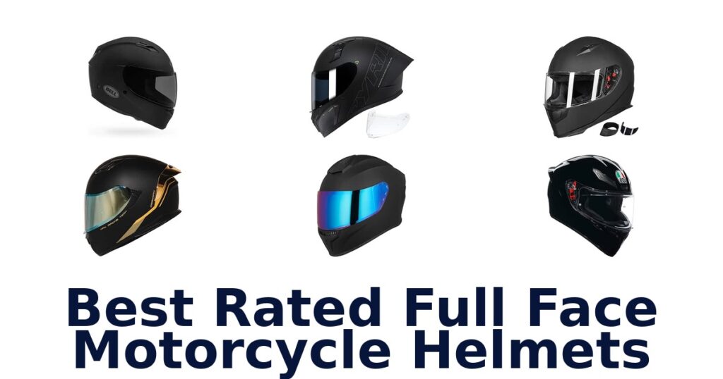 Best Rated Full Face Motorcycle Helmets