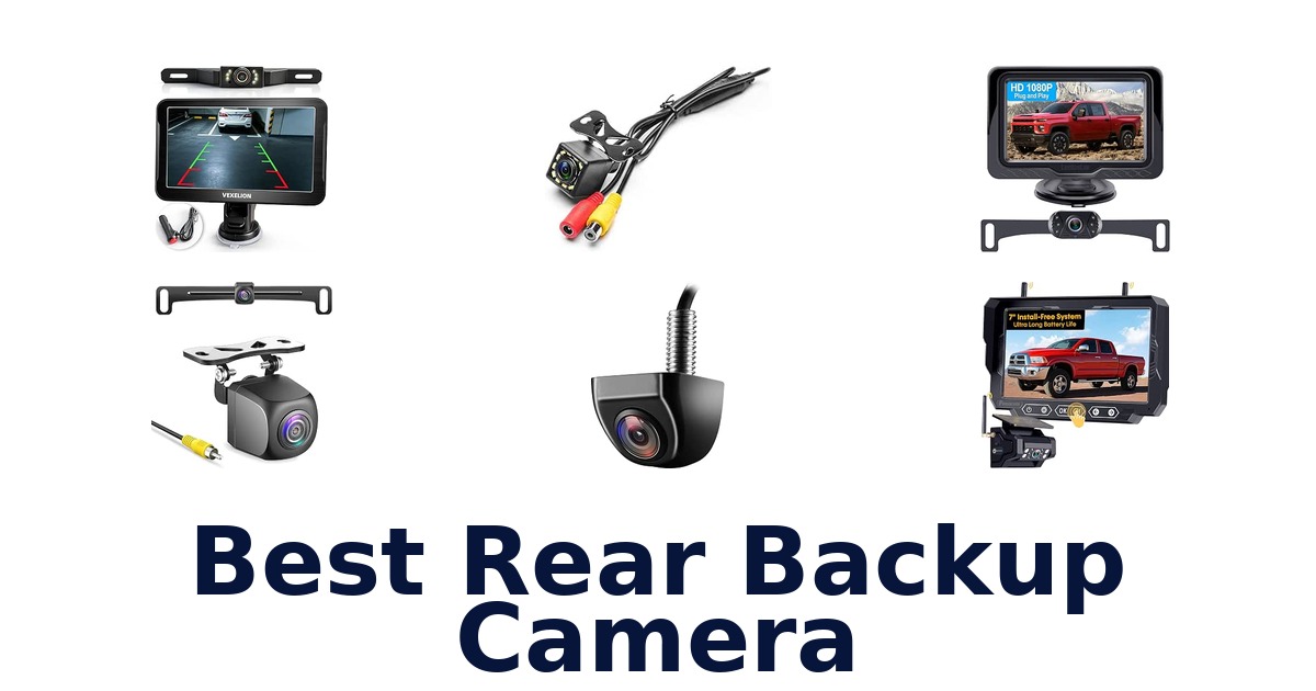 Best Rear Backup Camera