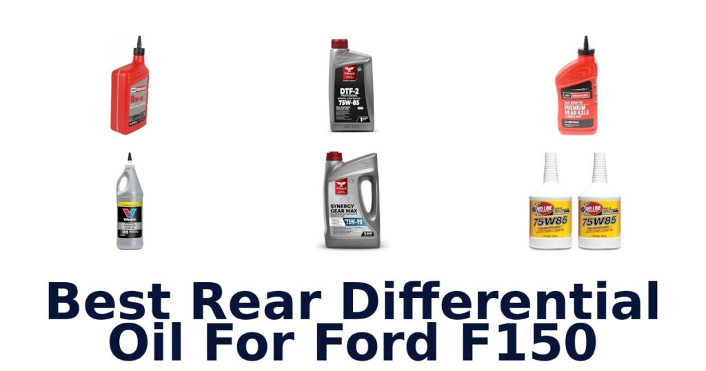 Best Rear Differential Oil For Ford F150