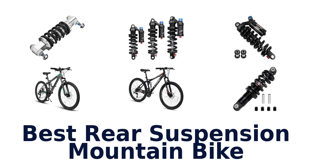Best Rear Suspension Mountain Bike