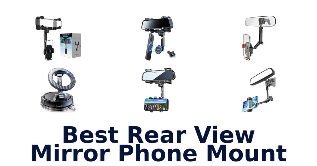 Best Rear View Mirror Phone Mount