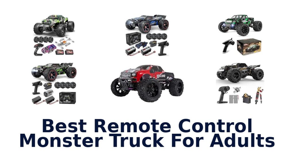 Best Remote Control Monster Truck For Adults