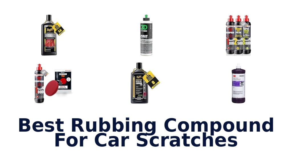 Best Rubbing Compound For Car Scratches
