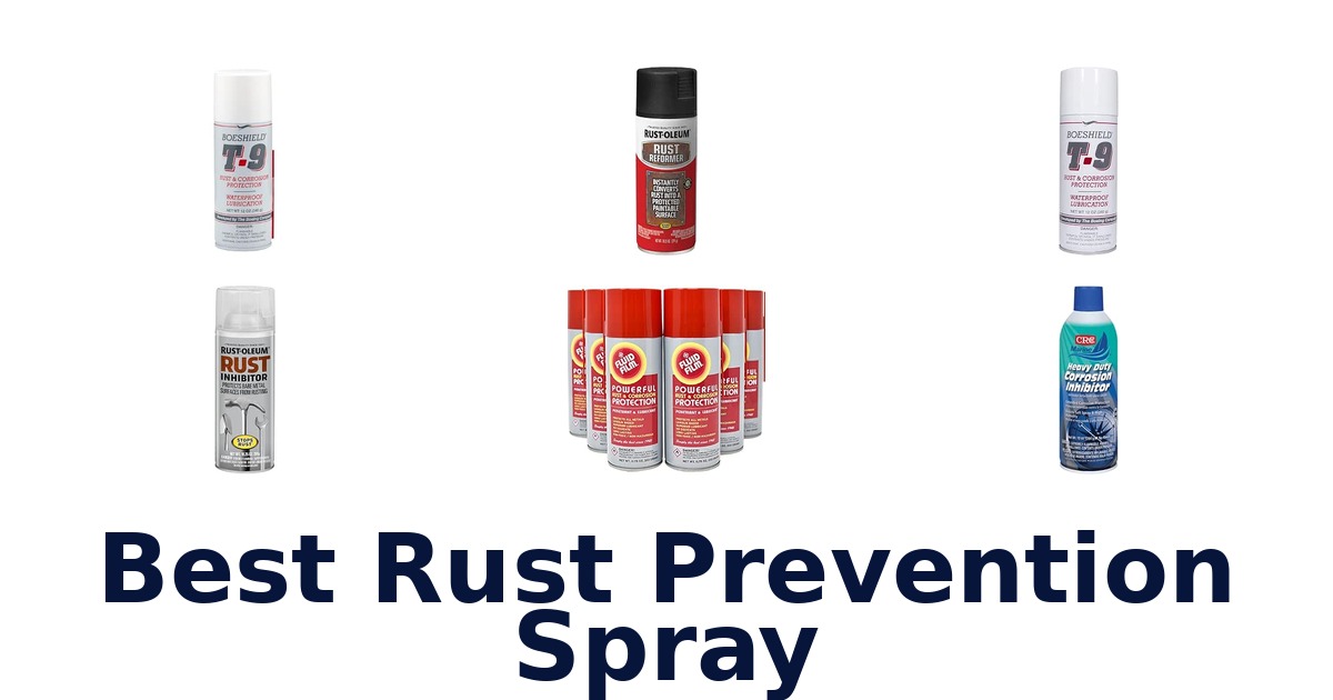 Best Rust Prevention Spray