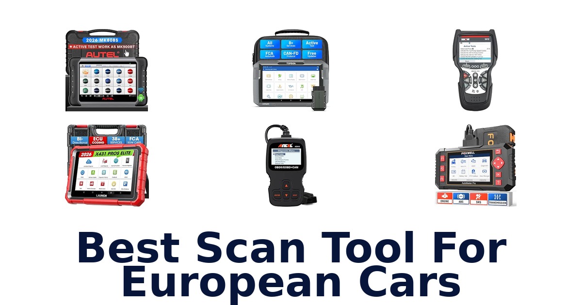 Best Scan Tool For European Cars