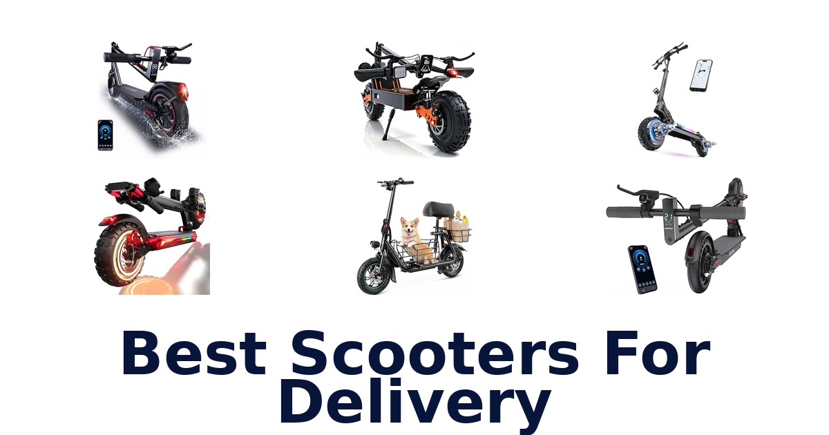 Best Scooters For Delivery