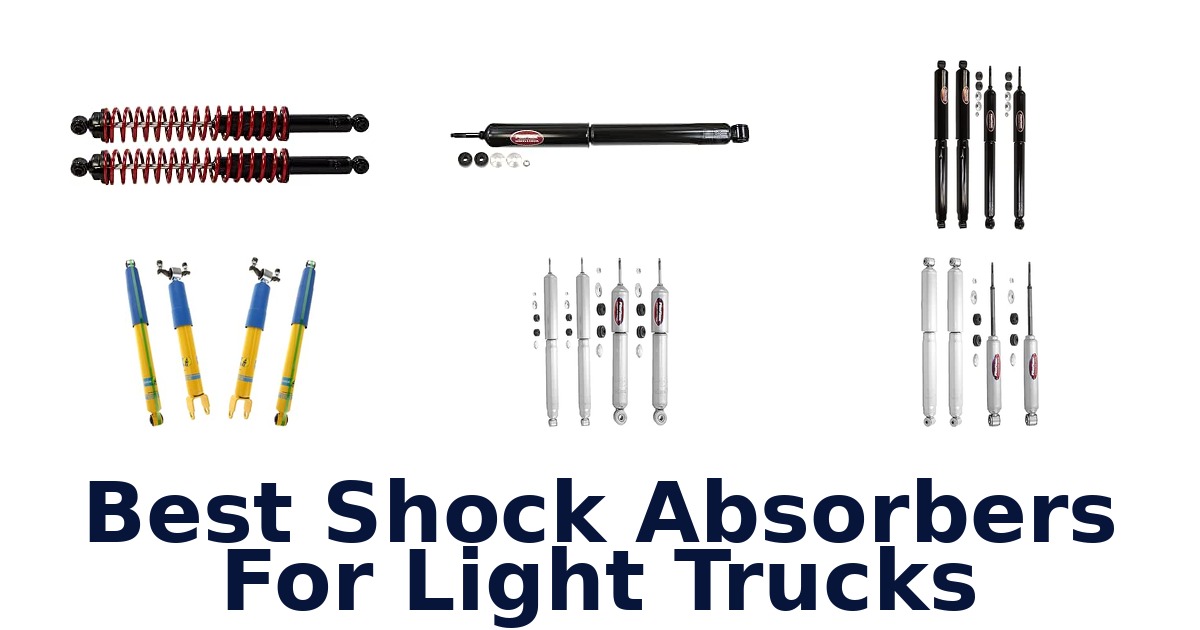 Best Shock Absorbers For Light Trucks